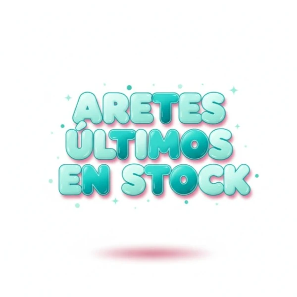 imagen Aretes Último en Stock